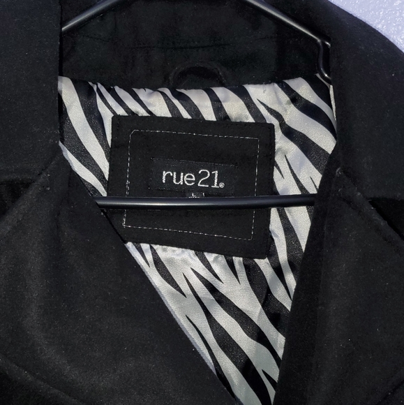 Black Peacoat size L - Picture 2 of 4